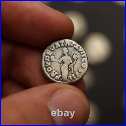 RARE Roman Silver Denarius Coin Marcus Aurelius With Display Case