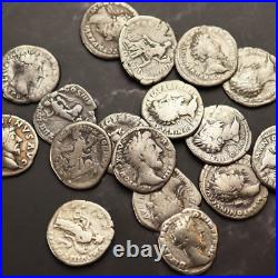 RARE Roman Silver Denarius Coin Marcus Aurelius With Display Case