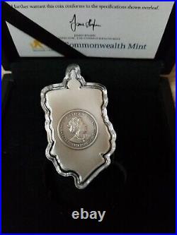 Rare 2022 1 Oz Silver. 999 Queen Elizabeth II Bust SOLD OUT 1 of 1000 Mintage