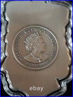 Rare 2022 1 Oz Silver. 999 Queen Elizabeth II Bust SOLD OUT 1 of 1000 Mintage