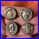Rare-Ancient-Roman-Greek-Provincial-Lot-4-coins-APOLLO-Horse-rider-Attica-Owl-01-yy