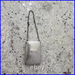 Rare Antique Sterling Silver Ladies Coin Purse Chatelaine Must See