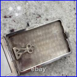 Rare Antique Sterling Silver Ladies Coin Purse Chatelaine Must See