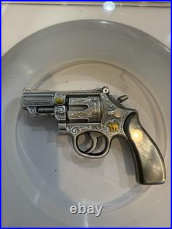 Revolver Mother of Pearl 2024 2 oz Antique Finish Silver Coin Cameroon NGC MS 69 Revolver Mother of Pearl 2024 2 oz Antique Finish Silver Coin Cameroon NGC MS 69