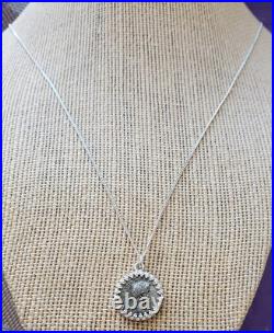 Roman Emperor Hadrian Genuine Ancient Silver Coin Solid Silver Necklace with COA