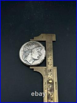 Roman Empires Ancient Eastern Vintage silver Coin Roman King Face