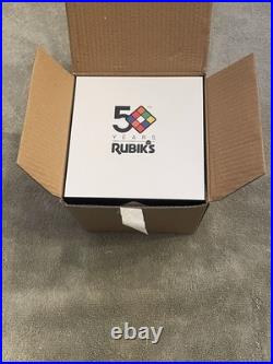 Rubik's Cube 2024 50th Anniversary 2oz. 9999 Silver Antiqued Colored $2 Coin