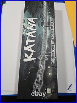 SEALED 2024 Chad Katana Sword 2 oz. 999 Silver Coin