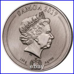 Samoa 2017 $10 U. S. United States Capital 100 grams 0.999 Silver 4 Layer Coin Samoa 2017 $10 U. S. United States Capital 100 grams 0.999 Silver 4 Layer Coin