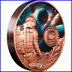 Samoa 2025 COSMIC ENCOUNTERS $1 ROTATING Silver & Copper BiMetallic-MINTAGE 250 Samoa 2025 COSMIC ENCOUNTERS $1 ROTATING Silver & Copper BiMetallic-MINTAGE 250