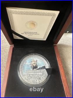San Jose Grand Shipwrecks in a History 2 oz Antique finish Silver Coin Niue 2022 San Jose Grand Shipwrecks in a History 2 oz Antique finish Silver Coin Niue 2022