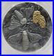 Silk-Moth-Nature-Architects-2-oz-Antique-finish-Silver-Coin-withbox-COA-01-pxpj