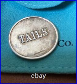 Silver Tiffany & Co. Sterling Coin Rare W A+ Patina Collectible