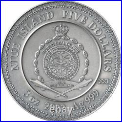 Silver coin Vishnu Divine Faces of the Sun 3 oz Antique finish 5$ Niue 2023 Silver coin Vishnu Divine Faces of the Sun 3 oz Antique finish 5$ Niue 2023