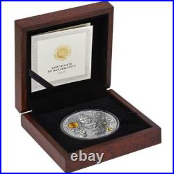 Silver coin Vishnu Divine Faces of the Sun 3 oz Antique finish 5$ Niue 2023 Silver coin Vishnu Divine Faces of the Sun 3 oz Antique finish 5$ Niue 2023