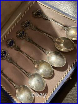 Six Silver Spoons For Sale! Appears to be 4 (Most likely 85-90%)