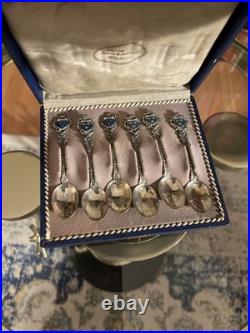 Six Silver Spoons For Sale! Appears to be 4 (Most likely 85-90%)