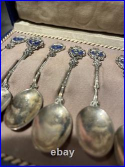 Six Silver Spoons For Sale! Appears to be 4 (Most likely 85-90%)