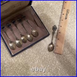 Six Silver Spoons For Sale! Appears to be 4 (Most likely 85-90%)