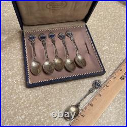 Six Silver Spoons For Sale! Appears to be 4 (Most likely 85-90%)