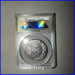 Spice islands Shipwreck Dann Carr Signature Label ANACS MS 63 Antique Coin