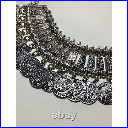 Sterling Silver Necklace Handmade Traditional Armenian Vintage Jewelry