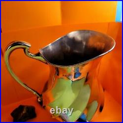 Sterling Silver Pitcher (No 925 950 835 800 coin spoon bowl fine round bar lot)
