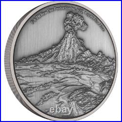 THE LORD OF THE RINGS Mount Doom 1oz Pure Silver Coin NZ Mint