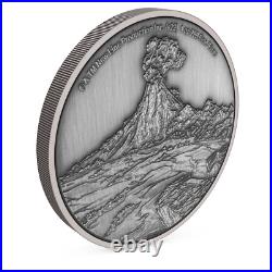 THE LORD OF THE RINGS Mount Doom 1oz Pure Silver Coin NZ Mint