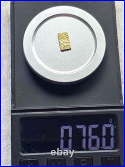 Tenpo Ni Shu Ban Kin Gold Silver Coin Edo Period Japan Antique 1832-1858