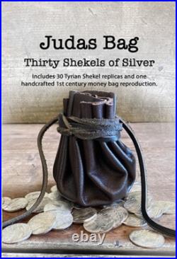 The Judas Bag with 30 Shekel Replicas Easter Resource/Christian Teaching Tool