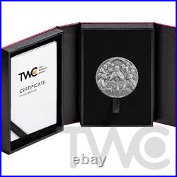 The Last Supper Bible Stories 2 oz Antique finish Silver Coin CFA Cameroon 2025