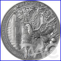 The Nativity Bible Stories 2 oz Antique finish Silver Coin CFA Cameroon 2024 The Nativity Bible Stories 2 oz Antique finish Silver Coin CFA Cameroon 2024