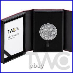 The Seven Days of Creation Bible Stories 2 oz Silver Coin CFA Cameroon 2024