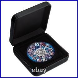 Tuvalu 2025 TWELVE GODDESSES 12 Signs of Roman Zodiac $5 5 Oz Silver Antique Tuvalu 2025 TWELVE GODDESSES 12 Signs of Roman Zodiac $5 5 Oz Silver Antique