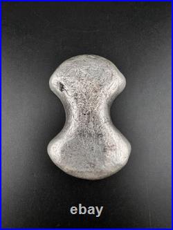 Unique Antique Tibetan Rare Bronze Bar Coin In Good