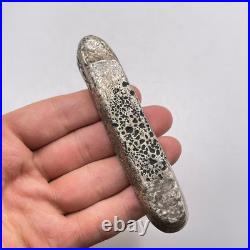 Vintage Chinese Silver Sycee Ingot Bar Coin 1950s Old Currency Collectible