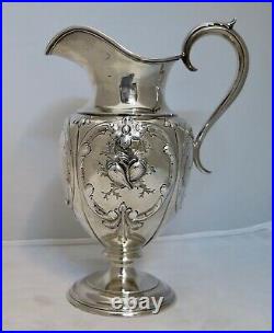Vintage Coin Silver Pitcher