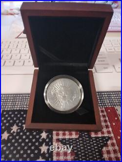 Werewolf Dual Essence 2 Oz. 999 Silver Coin Cameroon 2024 Antique Finish LOT#491