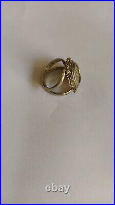 Widow's Mite Silver Ring Jewelry Ancient Biblical Coin / Medium Sized Coin