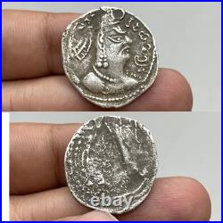 Wonderful Antique silver Sasani coin, Khosro Parviz
